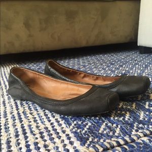 Lucky Brand Black Ballet Flats